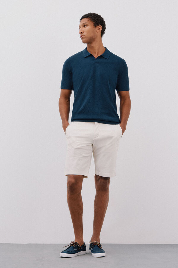 Cortefiel Chino bermuda shorts Ivory