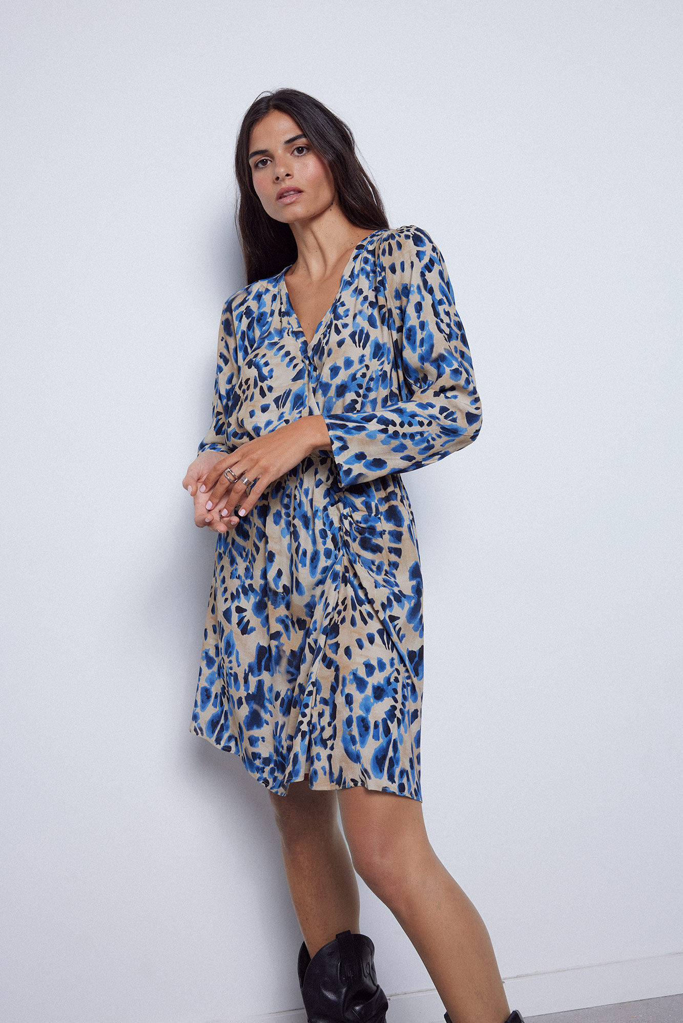 Vestido tie dye discount corto