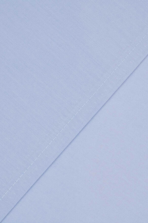 Bassols Lençol de algodão com elástico de 200 fios Vermelho