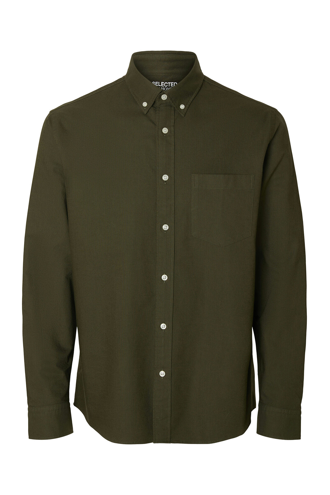 Selected Camisa Oxford de corte regular