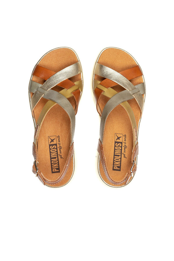 Pikolinos Women's buckle sandals Brown