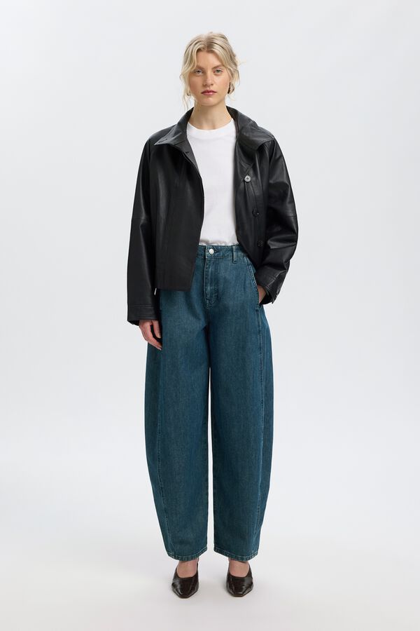 Selected Jeans Barrel Fit Azul
