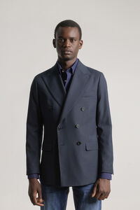 PuroEGO Blazer trespassado duplo slim fit