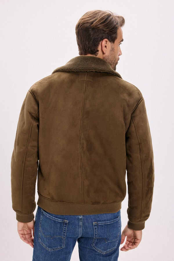 Jack & Jones Classic bomber jacket Dark brown