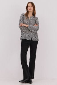 Cortefiel Round neck blouse