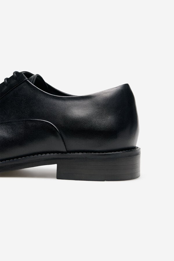 Cortefiel Plain dress shoe Black