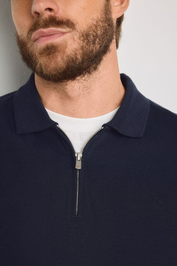 Jack & Jones Polo interlock regular fit Azul
