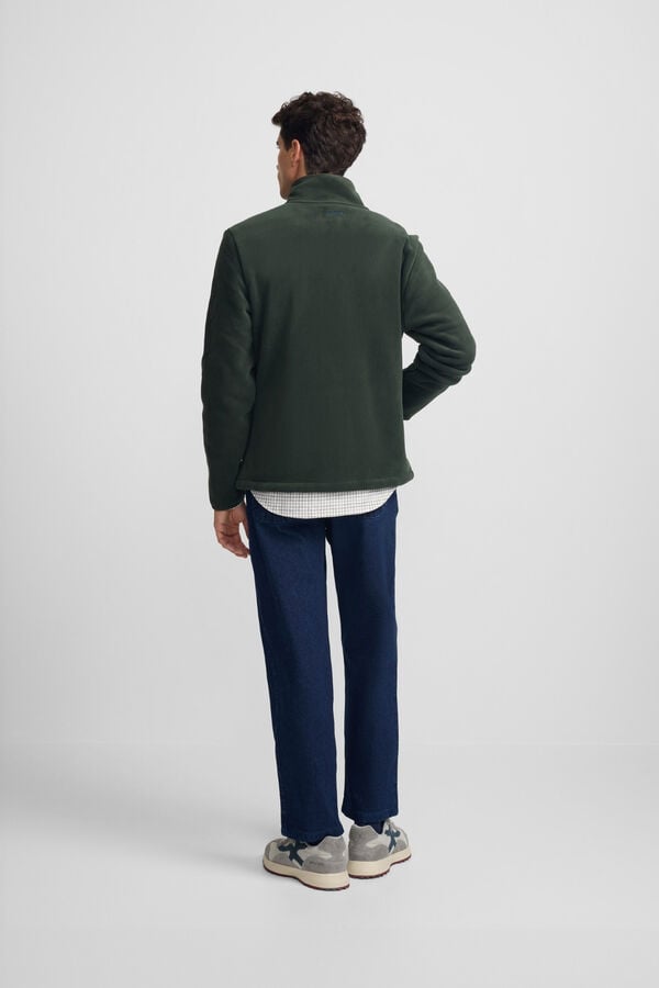 Silbon Forro polar clássico Verde