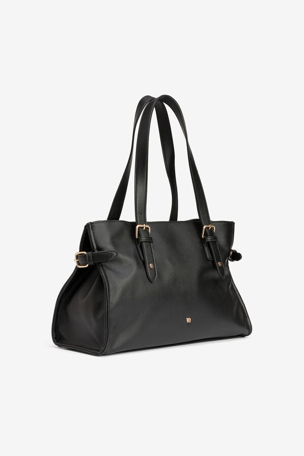 Vilanova Mala estruturada cl&aacute;ssica Preto