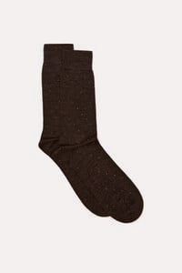 Cortefiel Polka-dot wool socks
