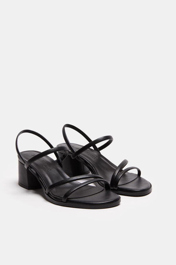 Bryan Stepwise Capri block heel sandal Black