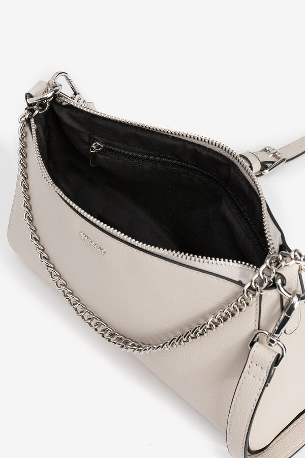 Vilanova Bolso Bandolera con Cadena Marfil