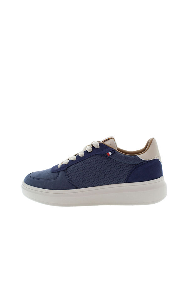 Us Polo Sapato casual masculino Azul