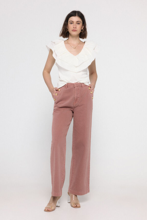 Vero Moda Jeans de cintura subida Subiu
