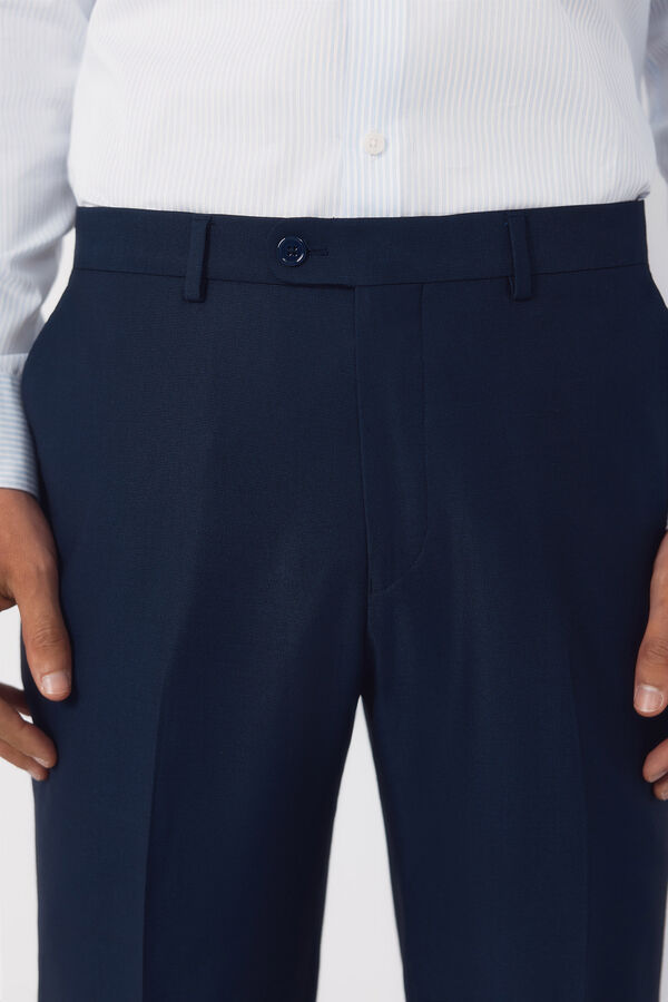 Cortefiel XXI Serie Structured Trousers Navy