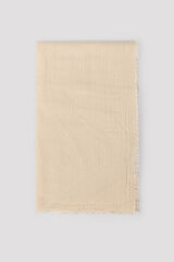 Cortefiel Plain scarf Beige