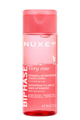 Nuxe Very rose waterproof eyes and lips makeup remover 100ml Fuchsia