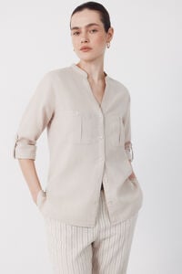 Cortefiel Rustic long-sleeved shirt