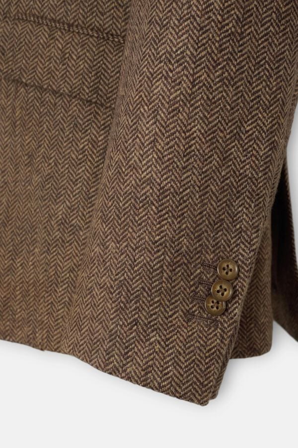 Silbon Blazer espiga Castanho