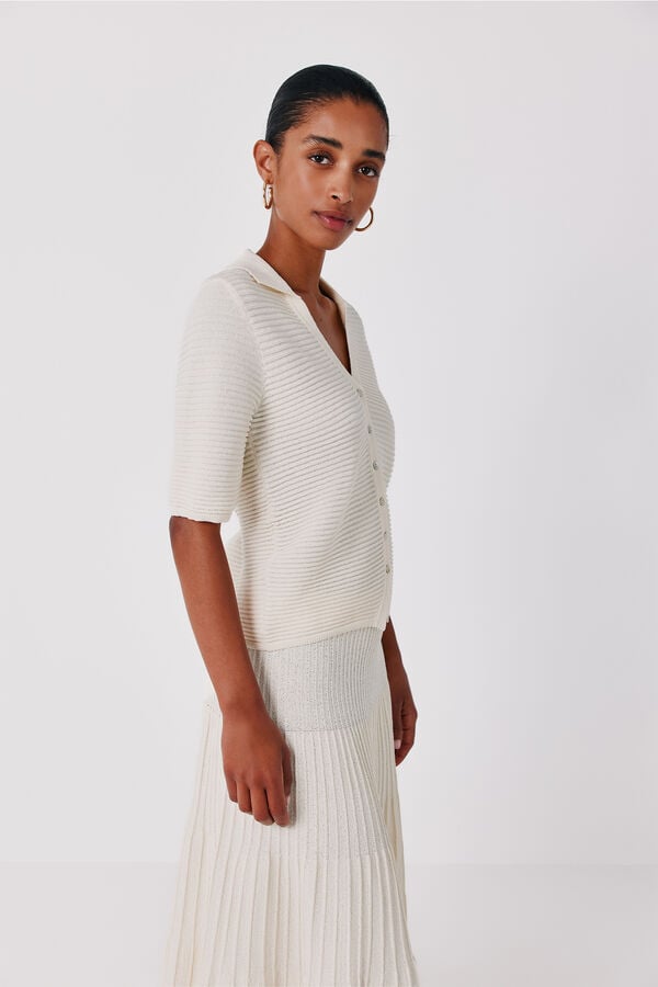 Cortefiel Total look jacket Ivory