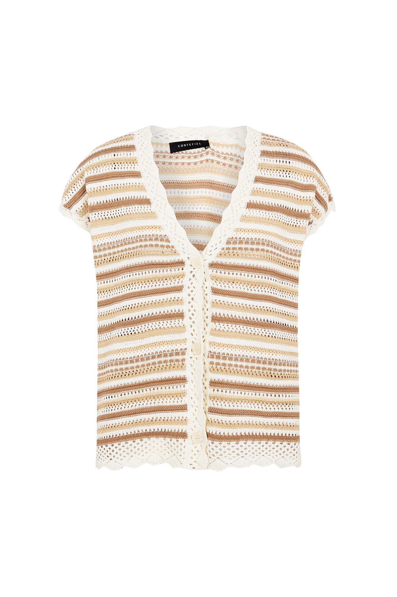 Cortefiel Multicoloured knit jacket