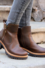 Panama Jack Botins de salto alto femininas Castanho
