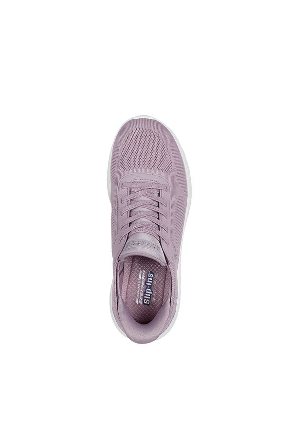 Skechers Chinelos de quarto Bobs Squad Chaos Roxo