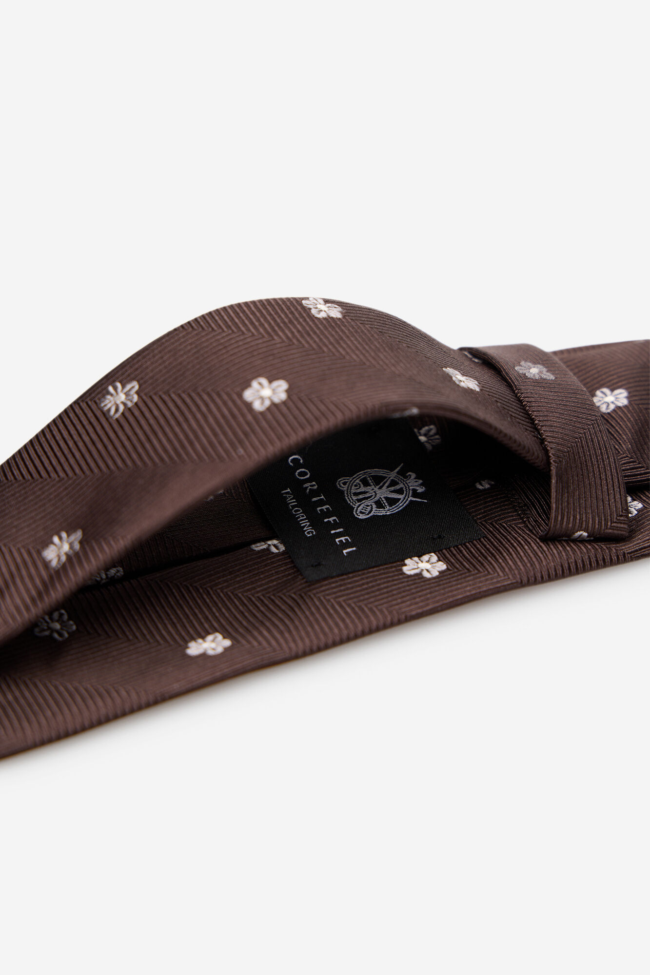 Cortefiel Natural silk tie