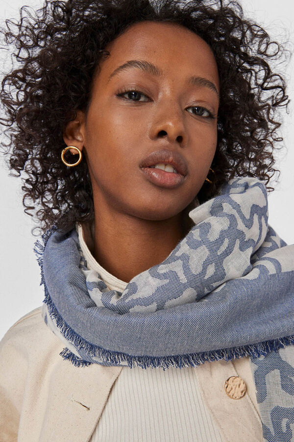 Tous Foulard Kaos en color jeans Azul