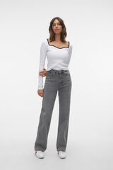 Vero Moda High rise jeans Grey