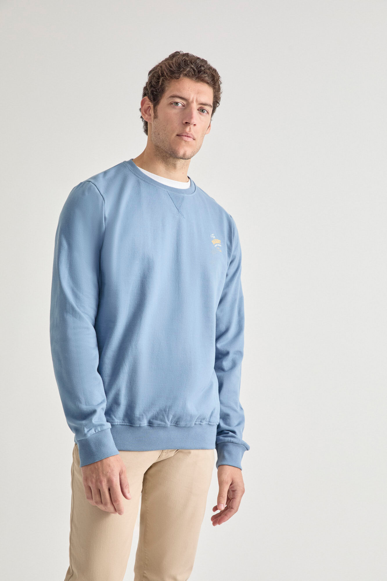 Street Monkey Sweatshirt de gola redonda estampada