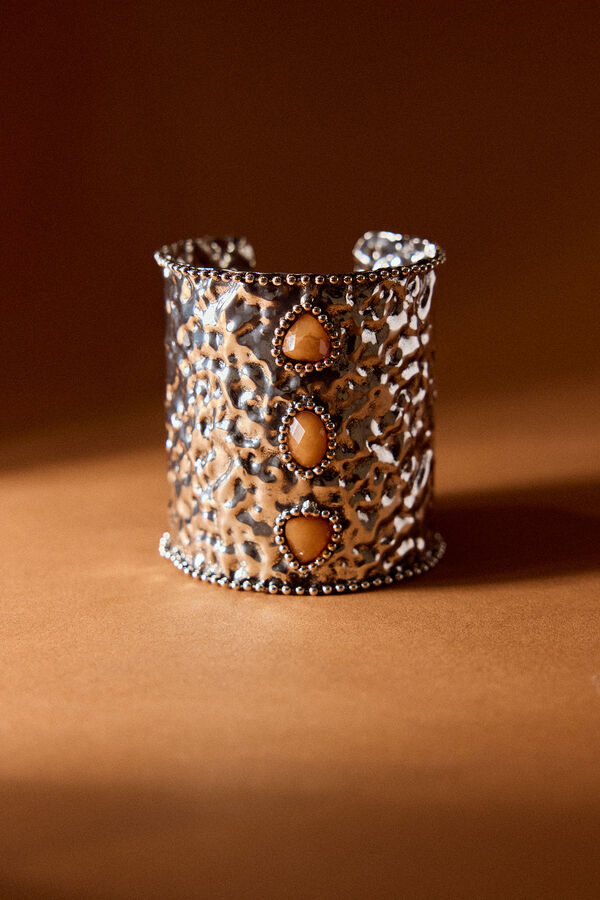 Slowlove Brazalete piedra Gris