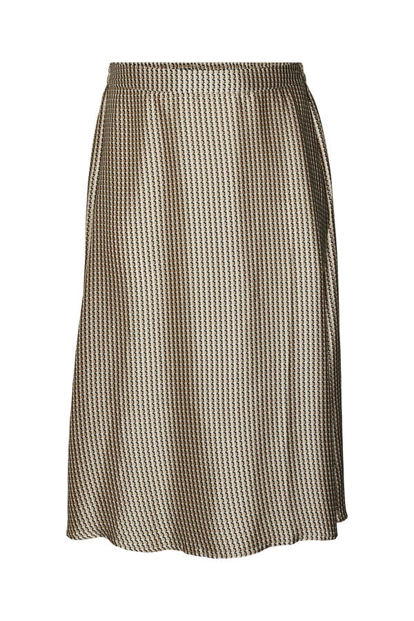 Cortefiel Curve 7/8-length skirt  Green