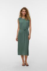 Vero Moda Vestido 7/8 sem mangas Verde
