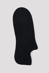 Cortefiel Ankle sock with COOLMAX&reg; Black