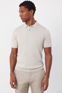 Cortefiel Basic short sleeve polo shirt