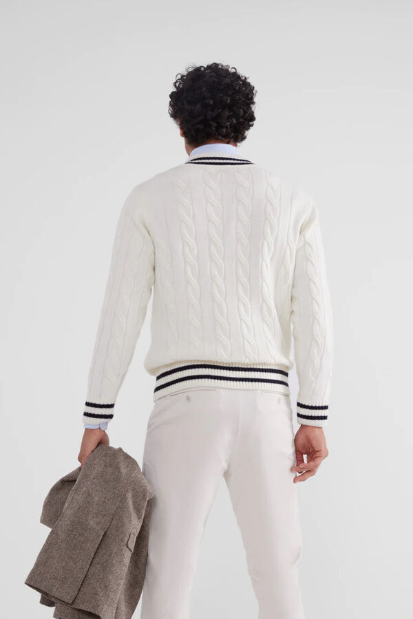 Silbon Jersey college ochos crema Arena