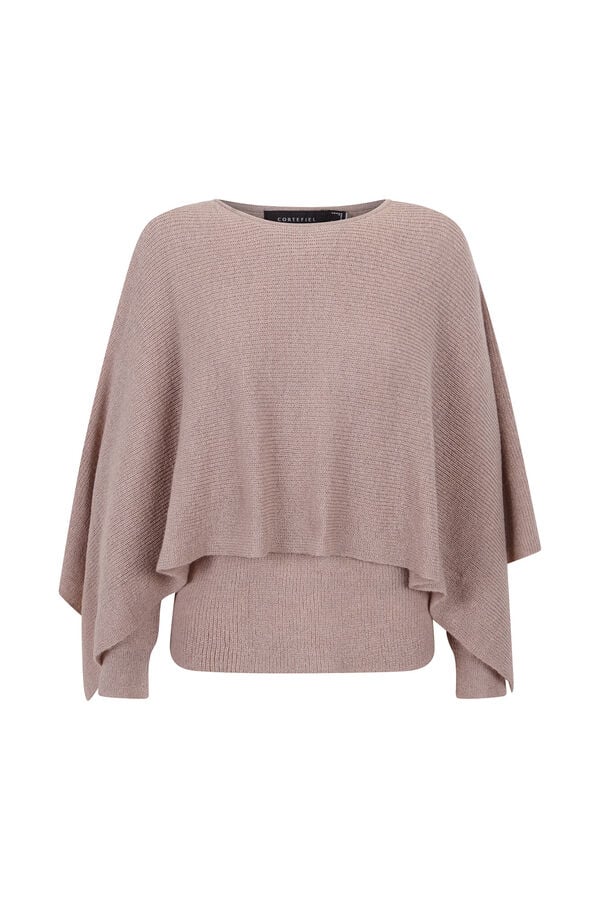 Cortefiel Jersey built-in layer Beige