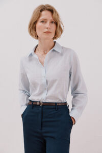 Cortefiel striped cotton shirt