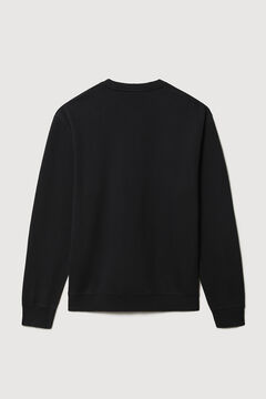 Cortefiel Napapijri B-BOX H round neck sweatshirt Black