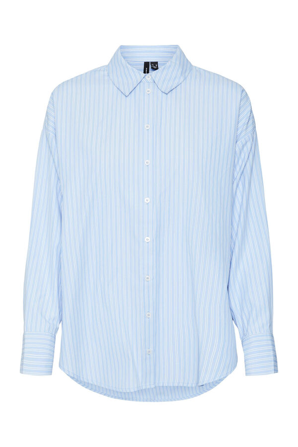 Vero Moda Camisa oversize de manga comprida Azul