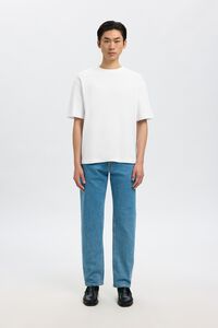 Selected T-shirt manga curta relax