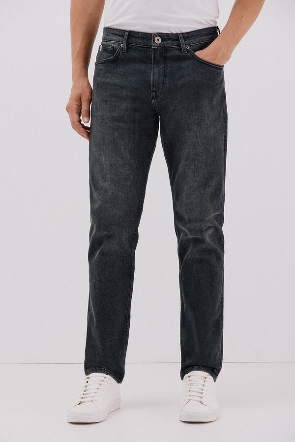 Cortefiel Regular fit jeans Grey