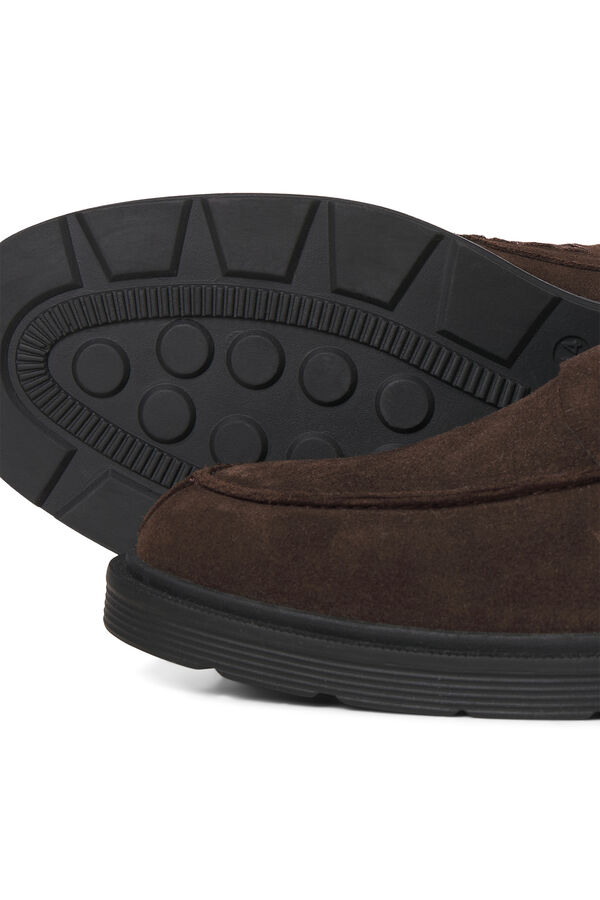 Jack & Jones Mocassim de pele fechado Castanho