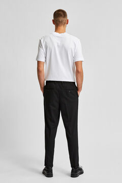 Cortefiel Drawstring chinos Black