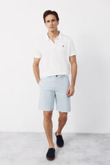 Cortefiel Chino Bermuda shorts Blue