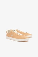 Lacoste Ténis de couro Baseshot Tonal para homem Dourado