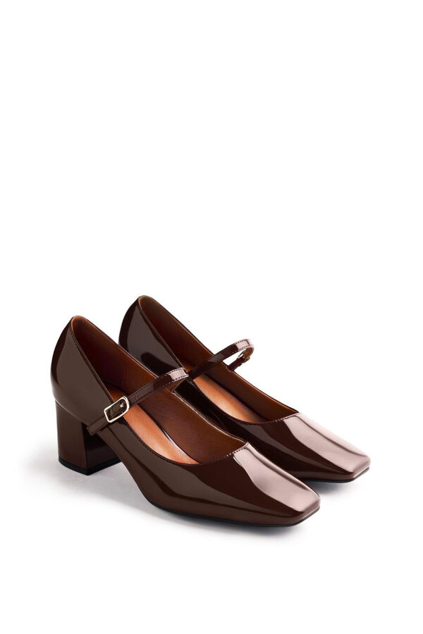 Gioseppo Zapatos estilo Mary-Jane Marr&oacute;n