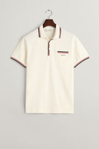Cortefiel Regular fit polo shirt Ivory