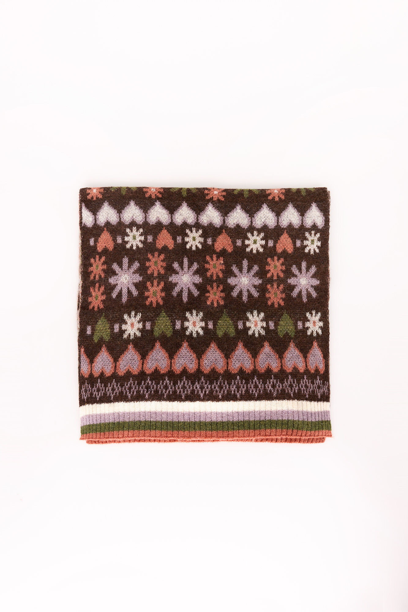 Slowlove Cachecol de cora&ccedil;&atilde;o